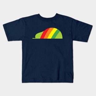 Rainbow Pear Art Kids T-Shirt
